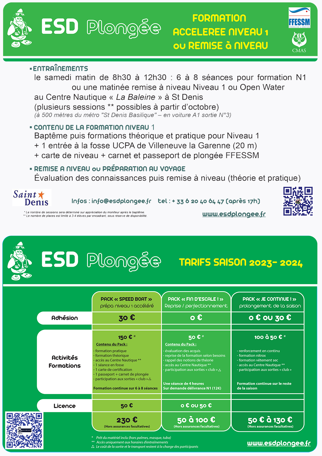 Informations et renseignements